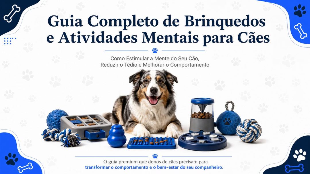 Guia de Brinquedos e Atividades Mentais para Cães