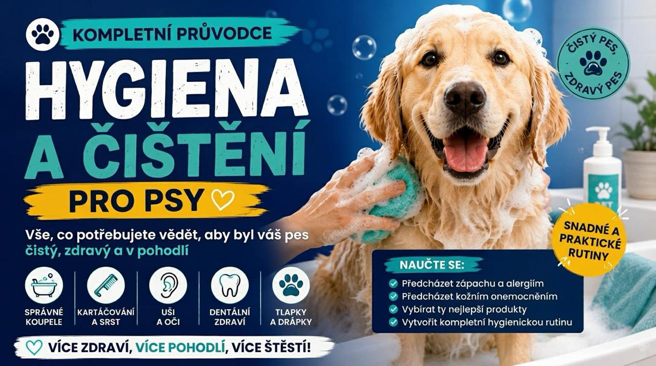 Kompletní průvodce hygienou a čistotou psa