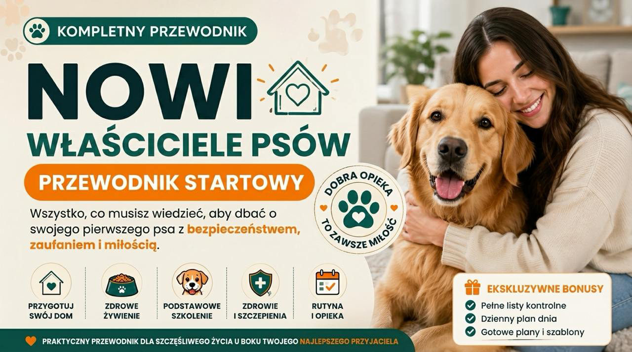 Kompletny przewodnik dla nowych właścicieli psów